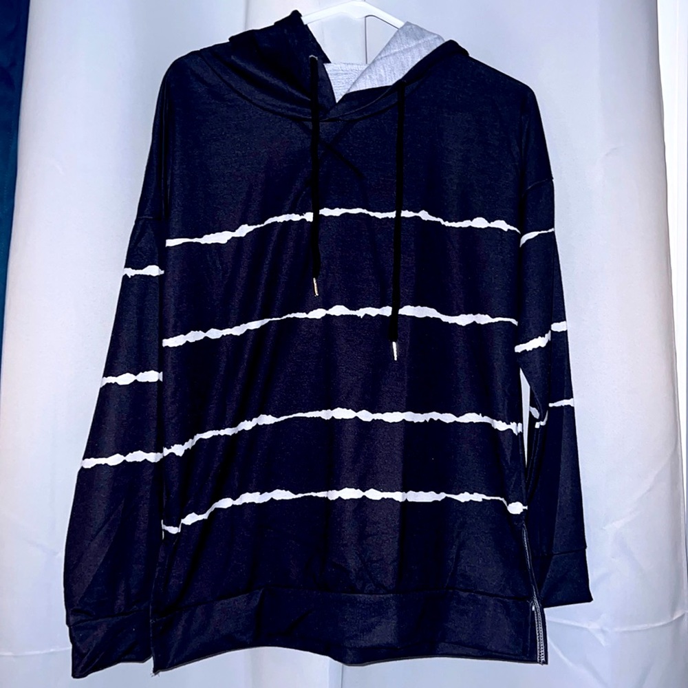 Amazon Stripped Woman’s Hoodie